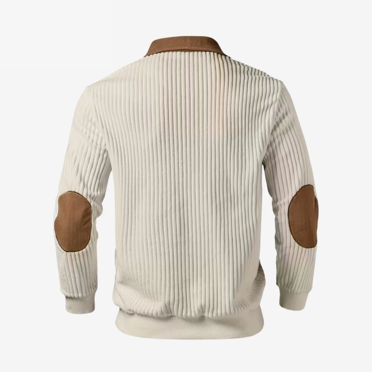 Elegant Zip-Collar Sweater