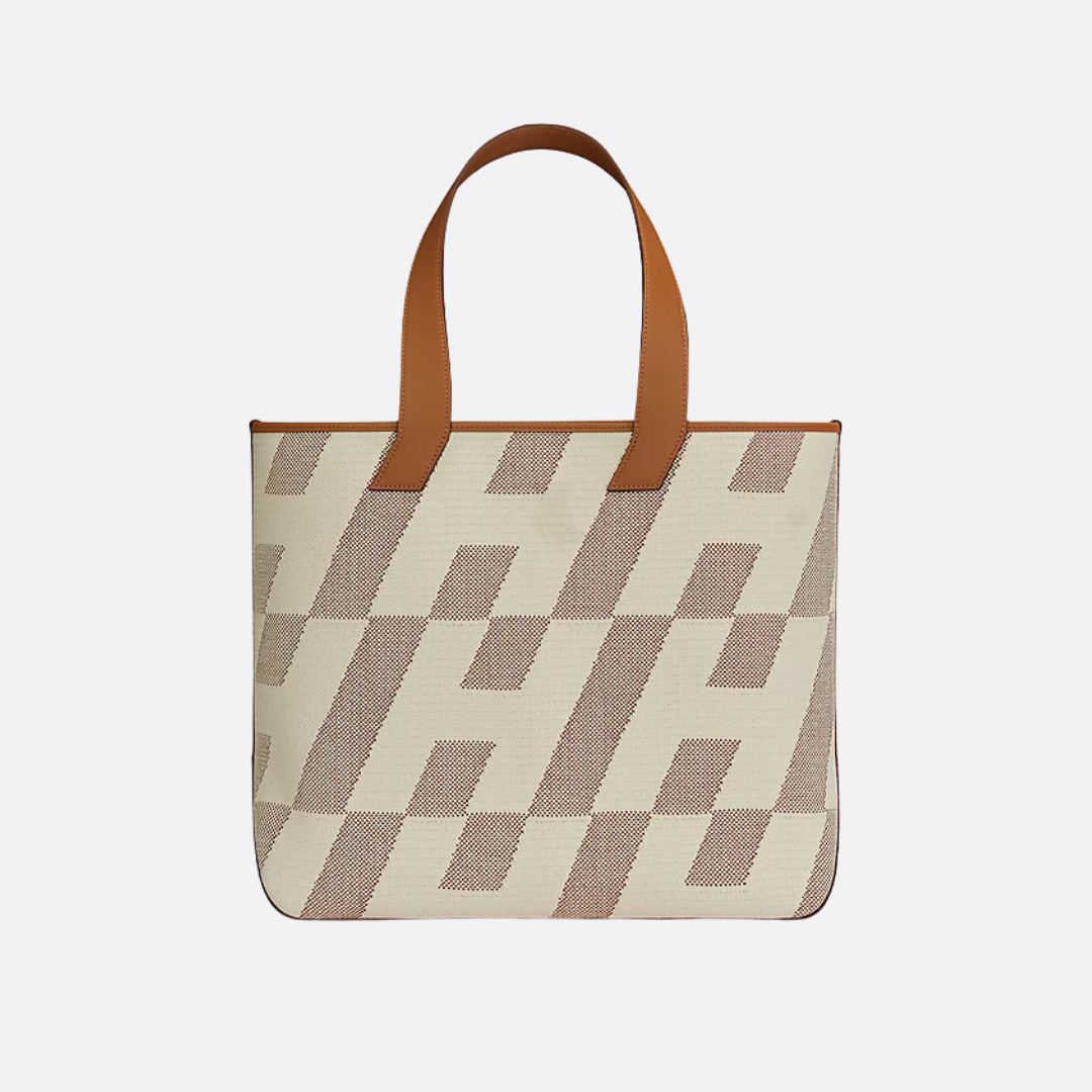 SLANTED H SHOPPING BAG 40