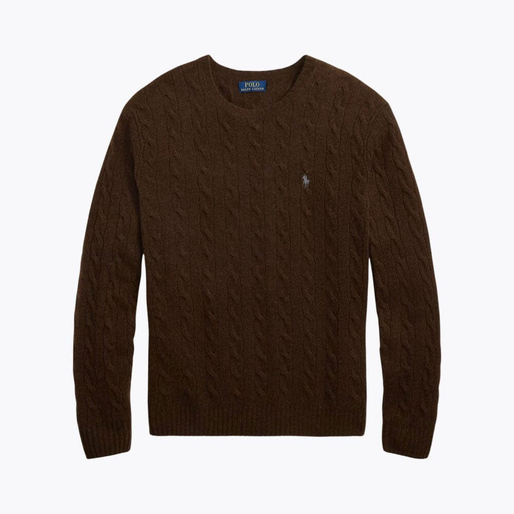 Wool-Cashmere Blend Crewneck Sweater