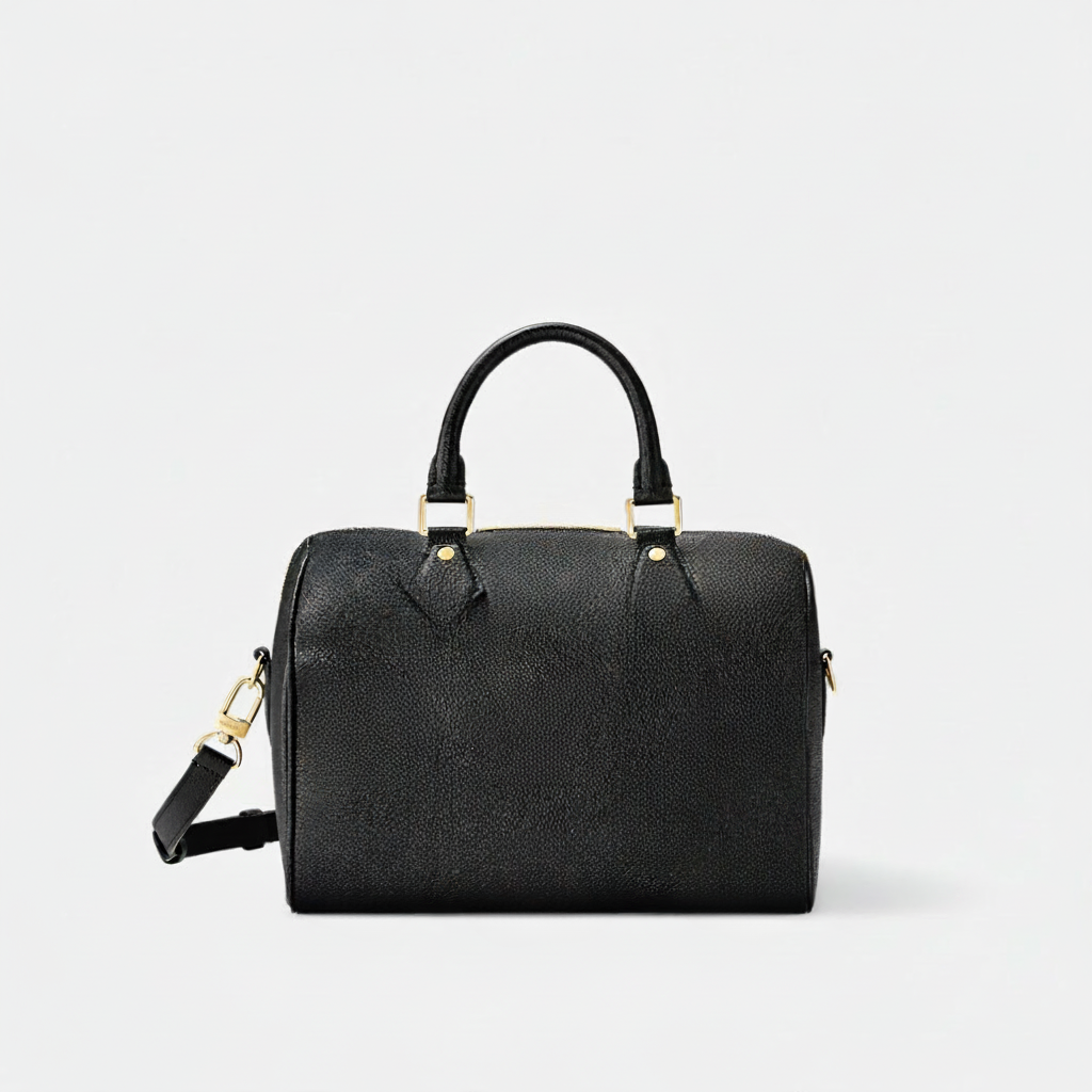 SPEEDY BANDOULIÈRE 25 EMPREINTE BAG IN BLACK