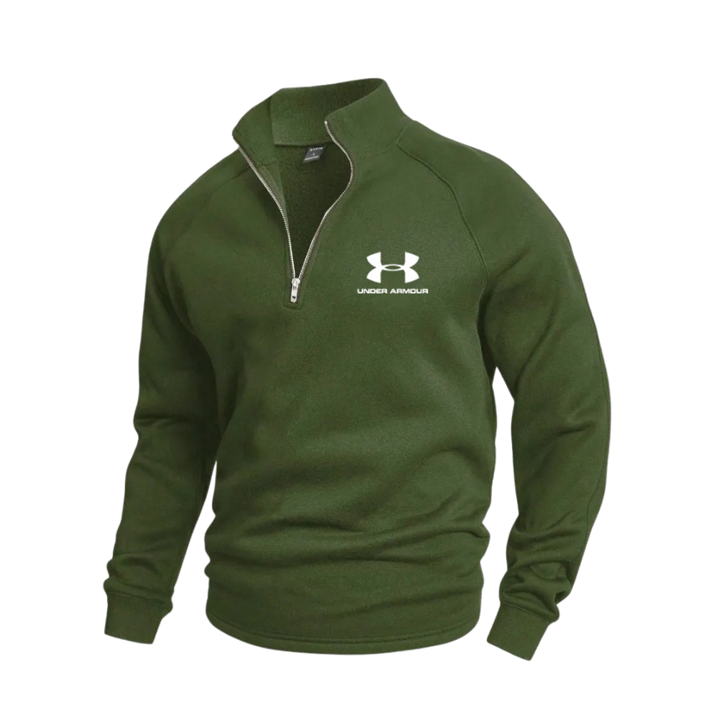 Refined Cotton Half Zip Jumper
