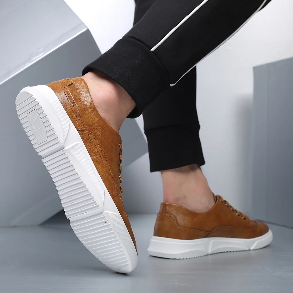 Casual British Brogue Shoes