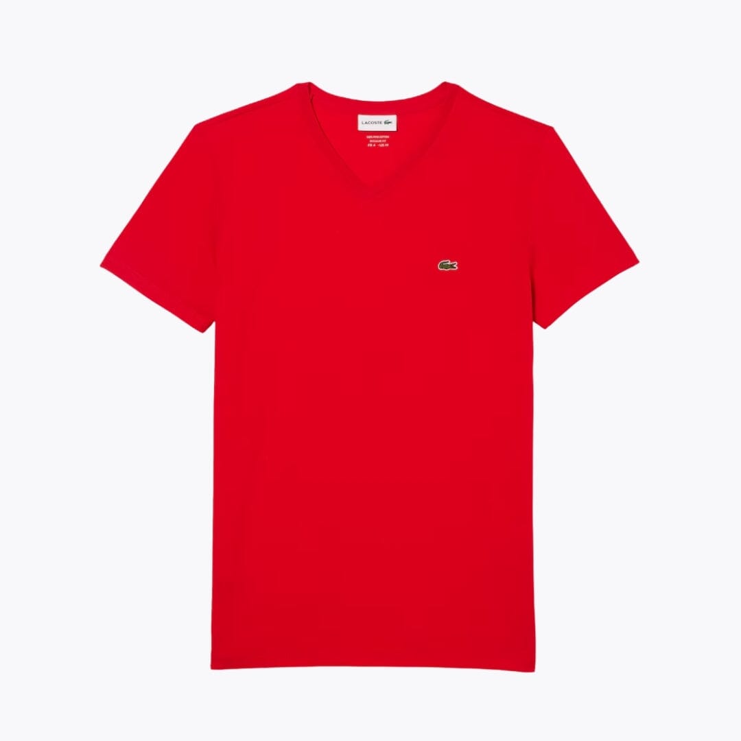 Lc Lightweight Cotton Pima V-Neck T-Shirt