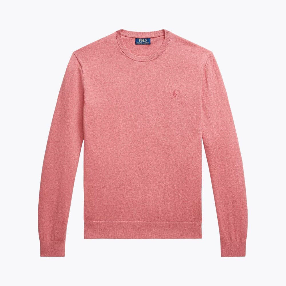 Luxe Cotton Cashmere Blend Crewneck Sweater