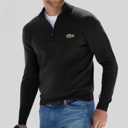 Half-Zipped Sweater