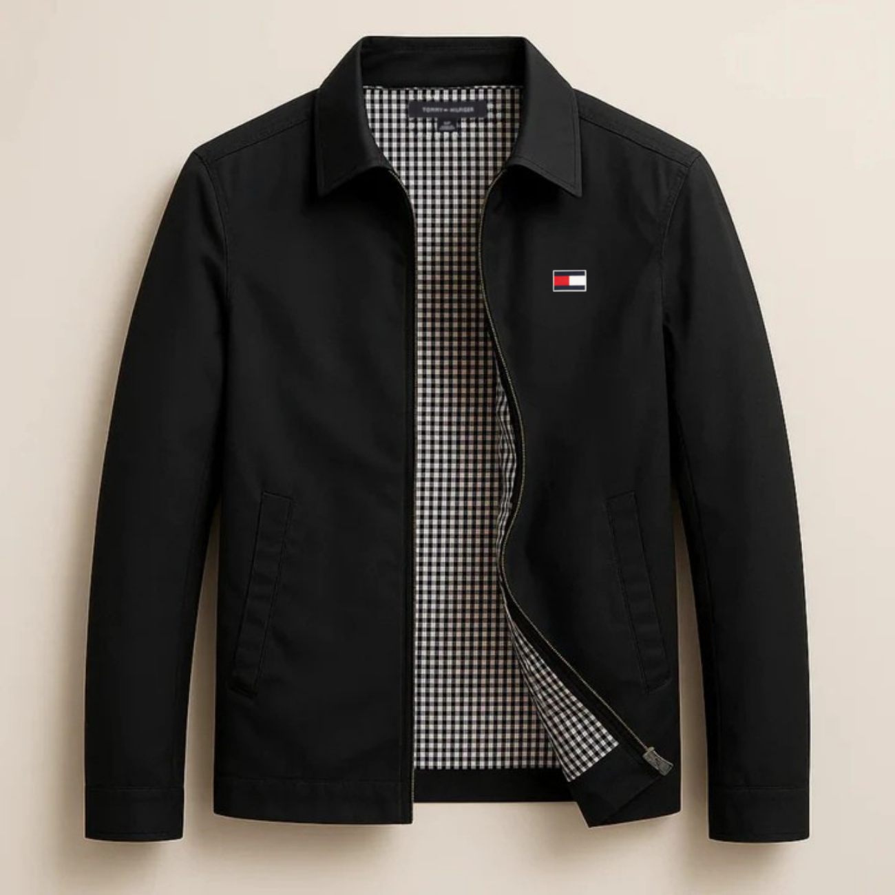 Elegant Jacket with Zip