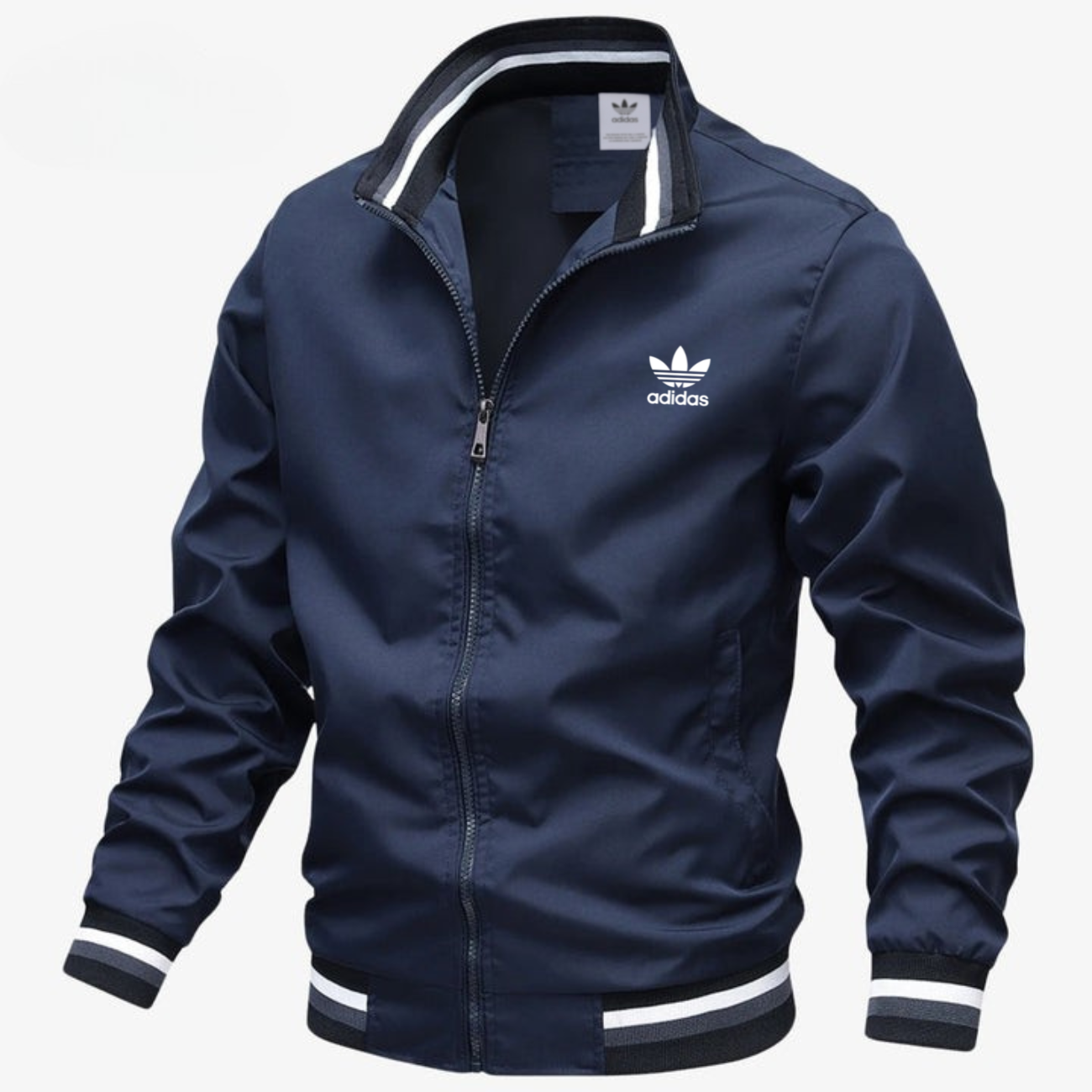 Elevated Casual Men's Bomber Jacket