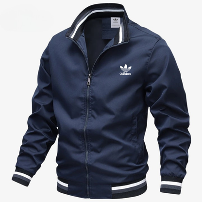 Elevated Casual Men's Bomber Jacket