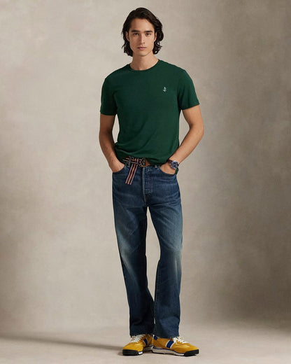 Slim Fit Jersey Crew Neck T-Shirt — Vintage Pine