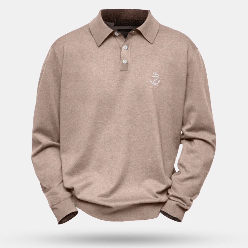 Cable-Knit Wool Sweater