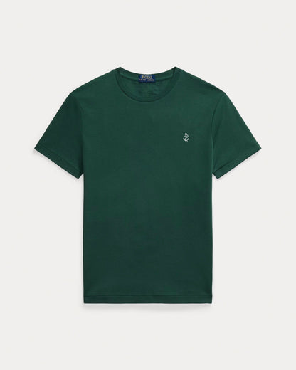 Slim Fit Jersey Crew Neck T-Shirt — Vintage Pine