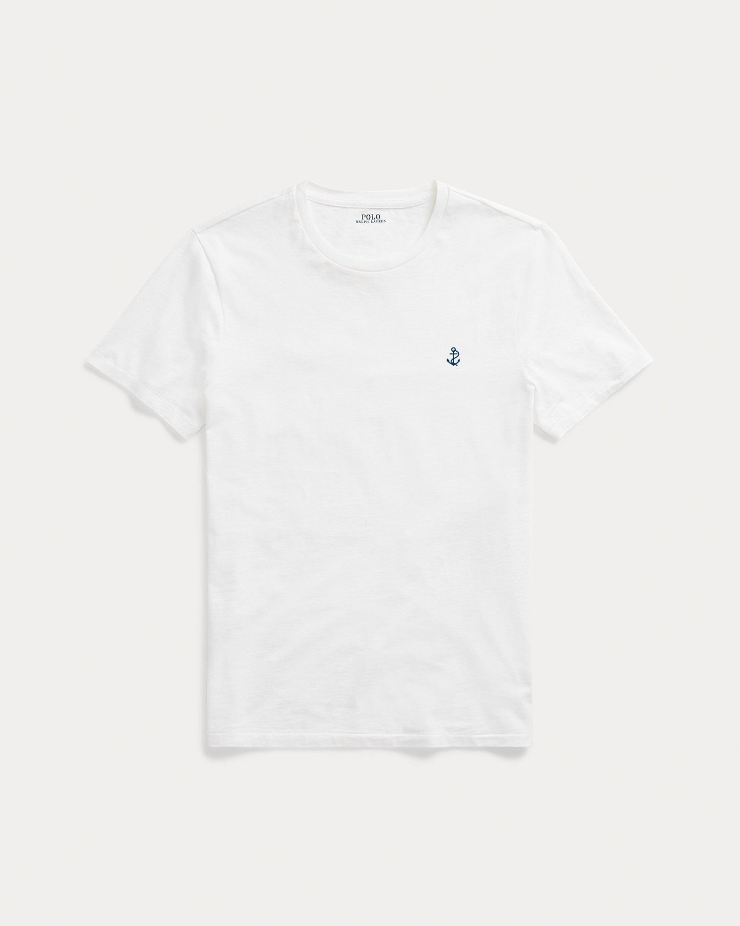 Slim Fit Jersey Crew Neck T-Shirt — White