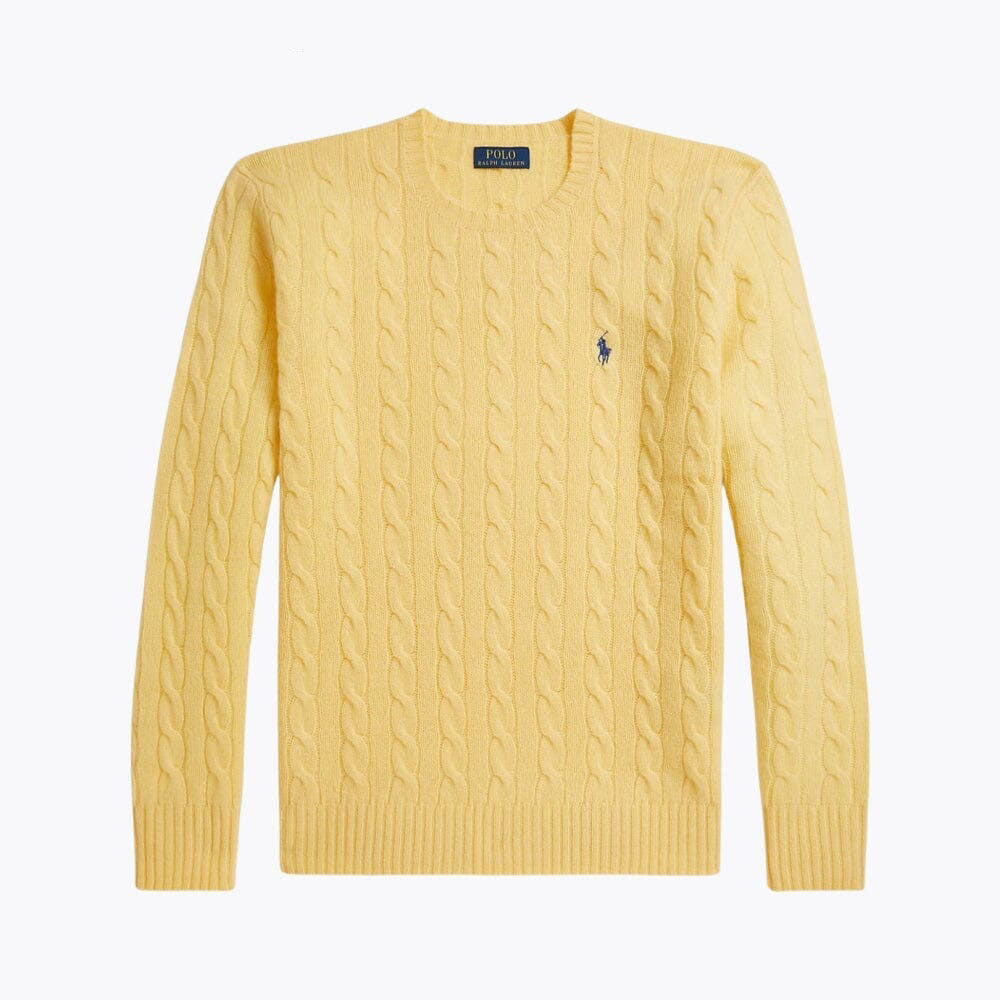 Wool-Cashmere Blend Crewneck Sweater