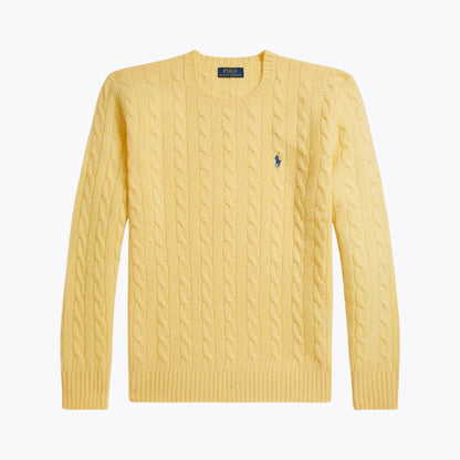 Wool-Cashmere Blend Crewneck Sweater