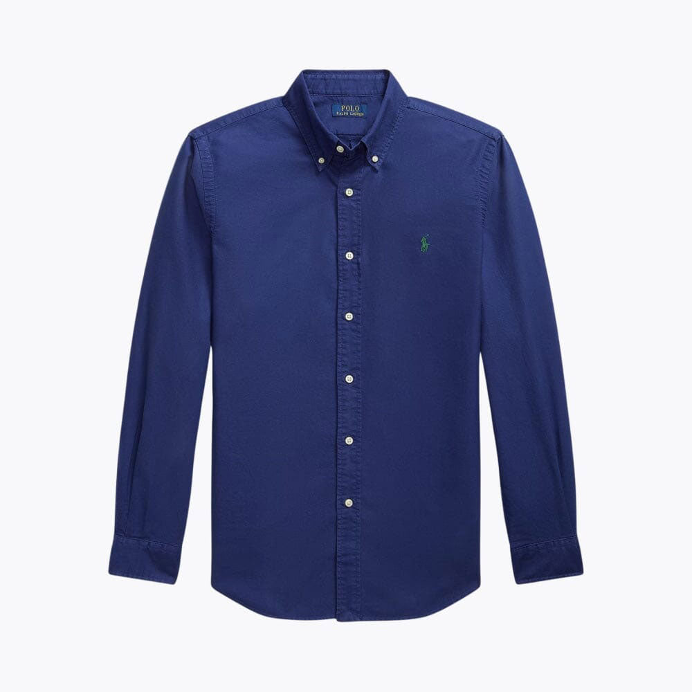 Slim-Fit Cotton Oxford Shirt