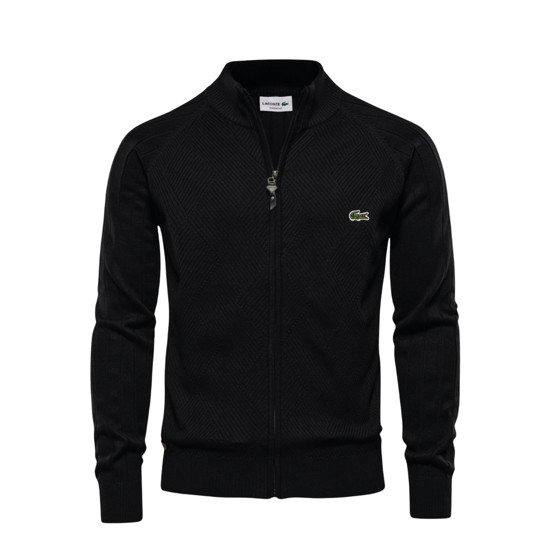 Lc Pull Zippé Texturé Homme