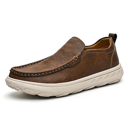 Comfortable Leather Slip-On Shoes