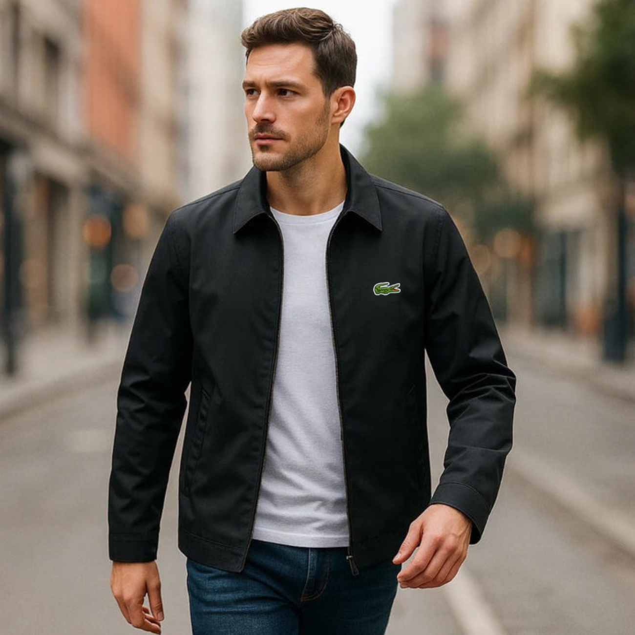 Elegant Jacket with Zip