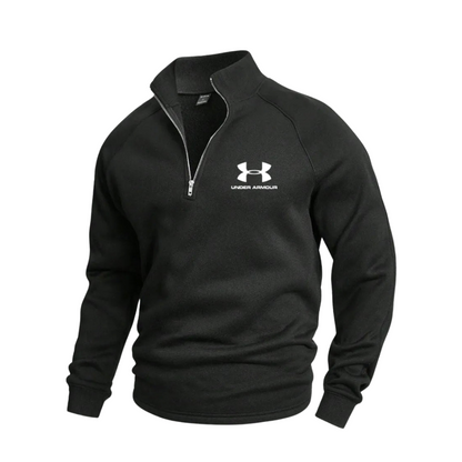 Refined Cotton Half Zip Jumper
