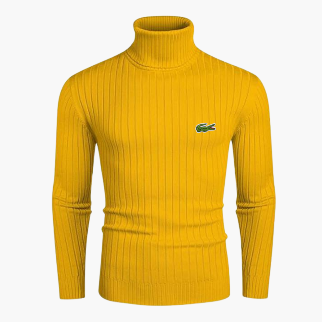 Tailored Slim-Fit Knit Turtleneck || Modern Comfort Collection