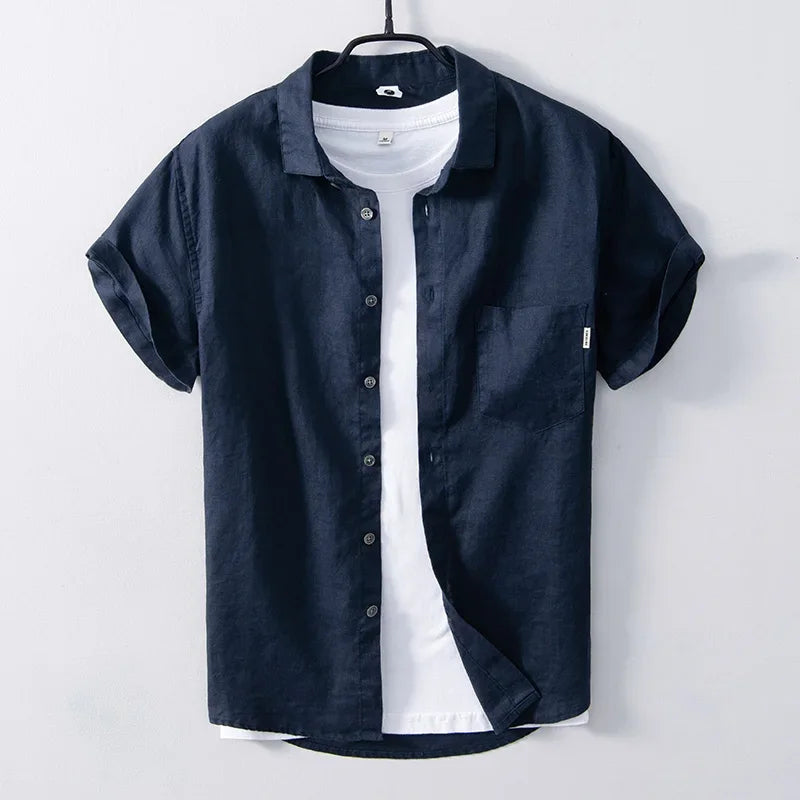 Casual Linen Men's Shirt