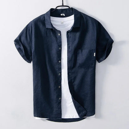 Casual Linen Men's Shirt