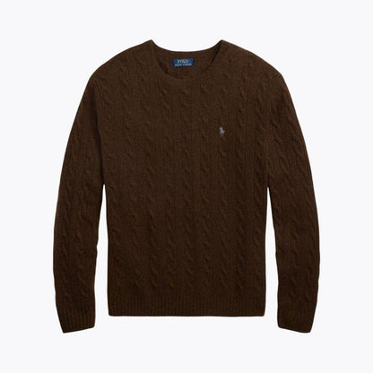 Wool-Cashmere Blend Crewneck Sweater