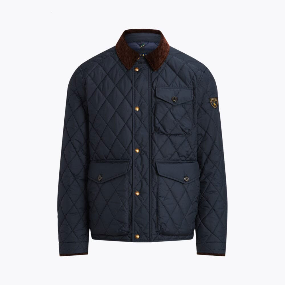 Luxe Quilted Water-Repellent Insulated Jacket