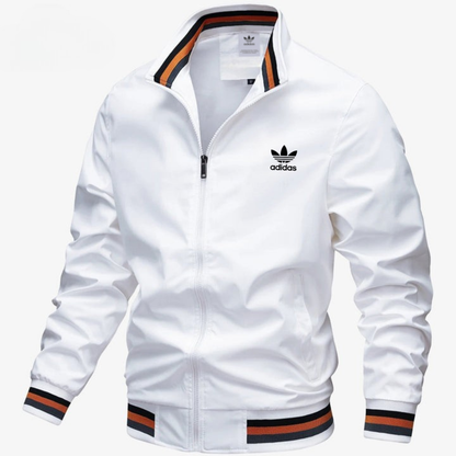 Elevated Casual Men's Bomber Jacket