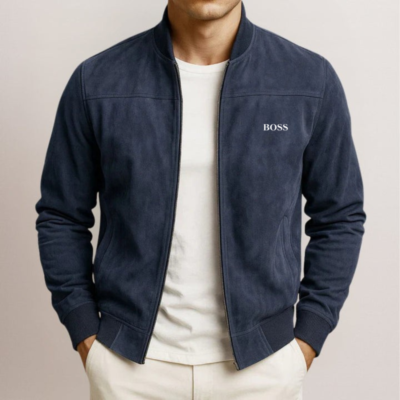 Elegant Suede Jacket