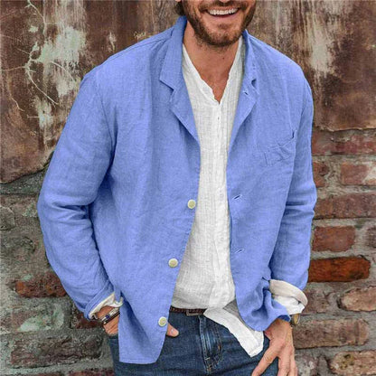 Casual Cotton Blazer