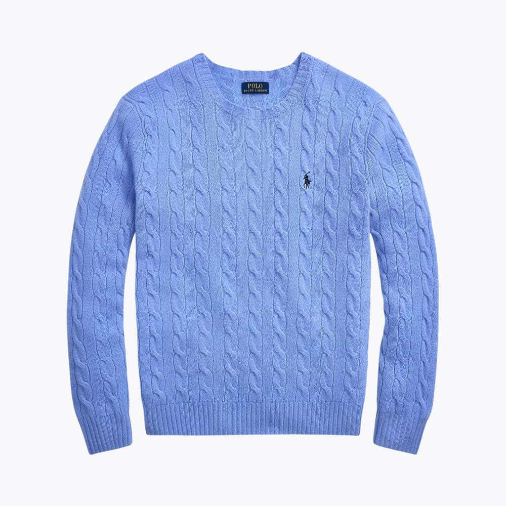 Wool-Cashmere Blend Crewneck Sweater