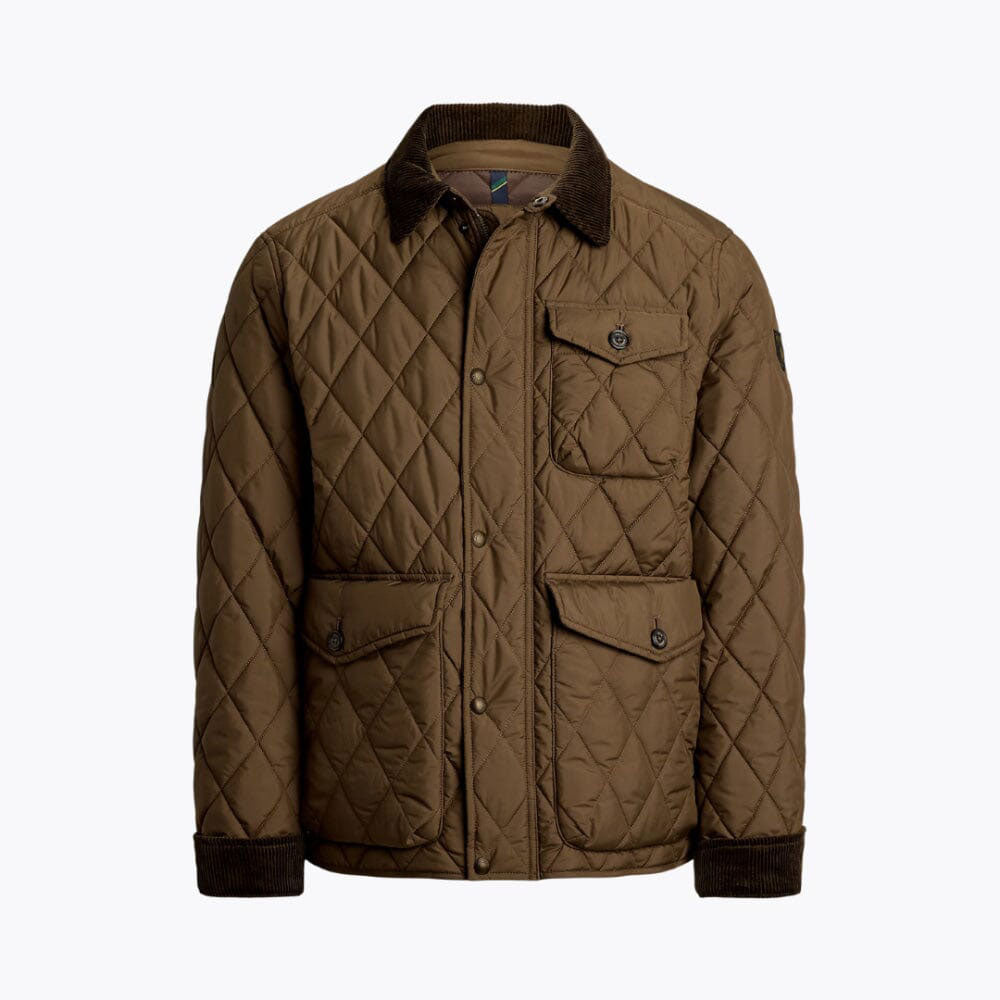 Luxe Quilted Water-Repellent Insulated Jacket