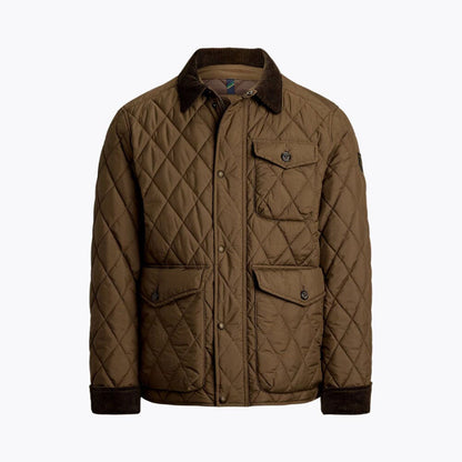 Luxe Quilted Water-Repellent Insulated Jacket