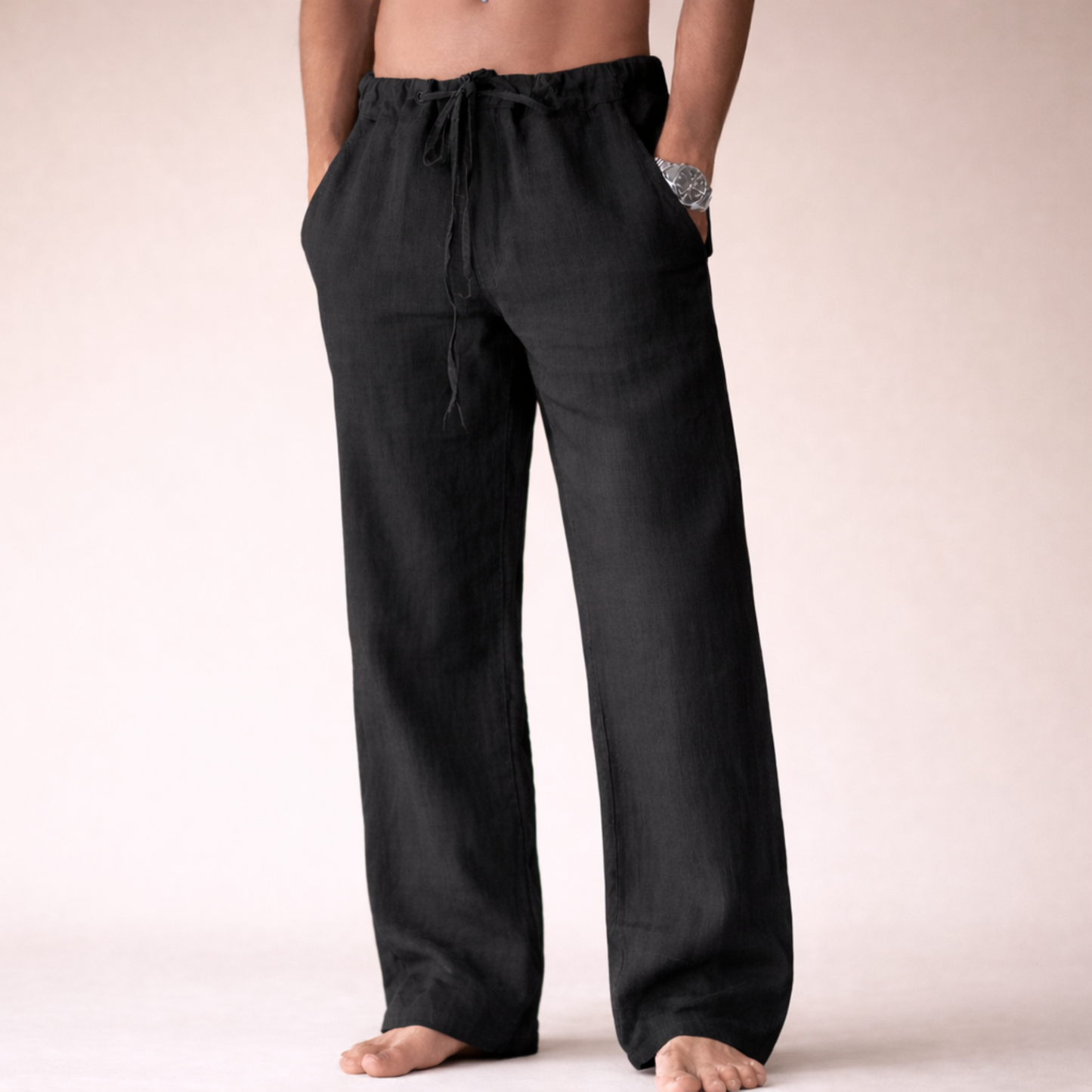 Casual Linen Men's Pants