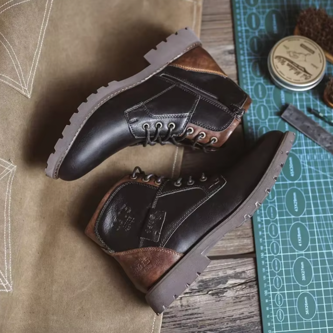 Bayard Vintage Leather Boots