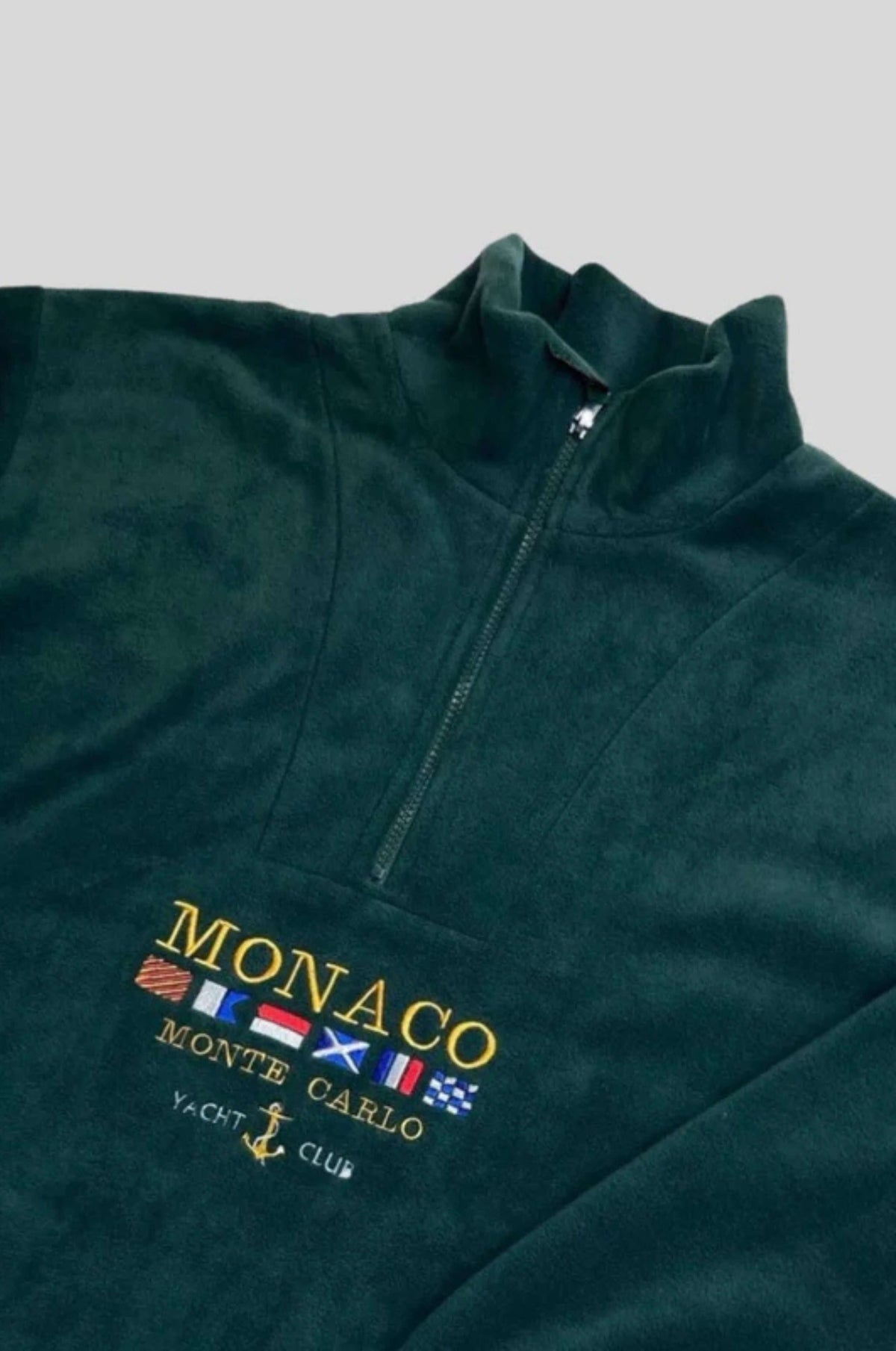 Monte Carlo Vintage Quarter Zip