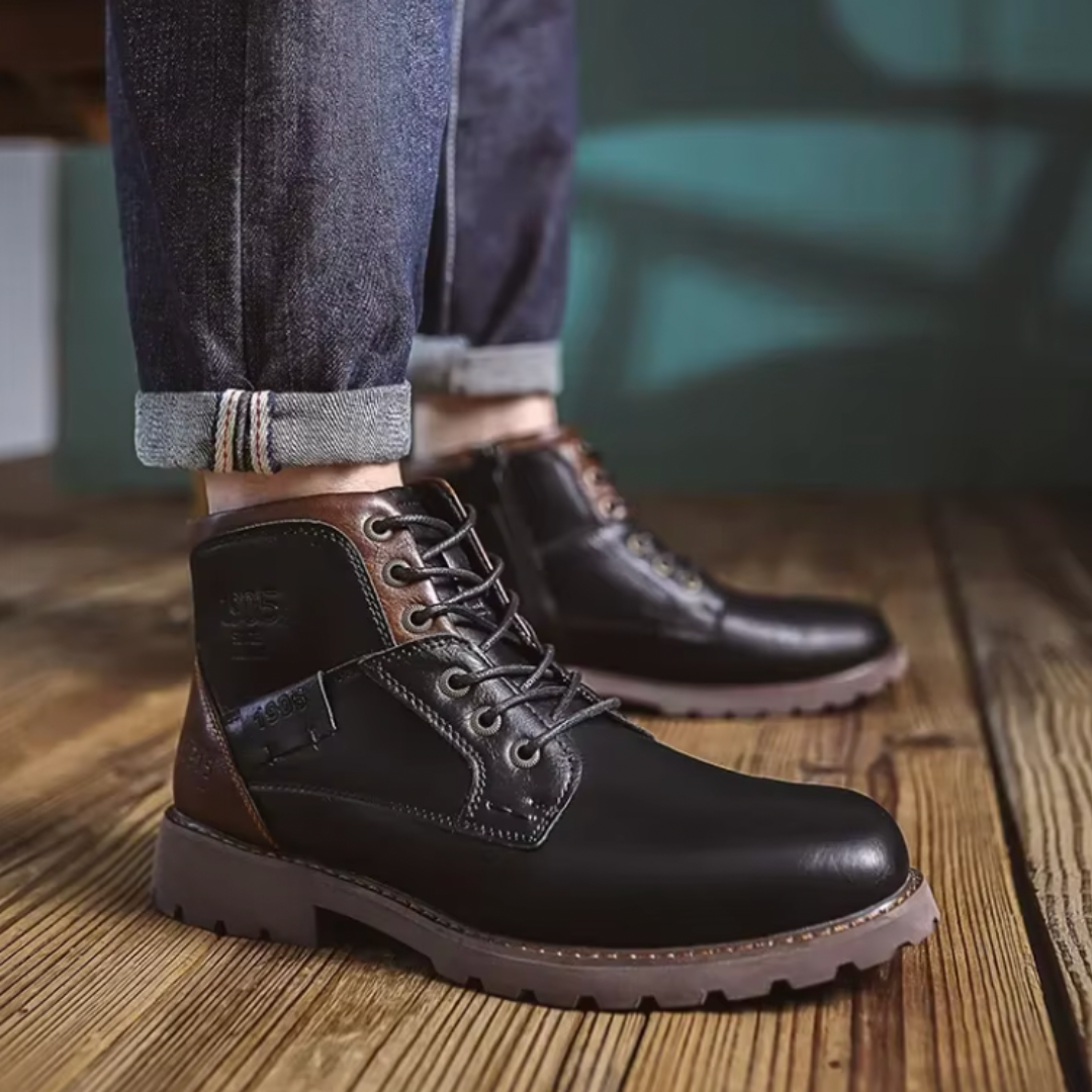 Bayard Vintage Leather Boots