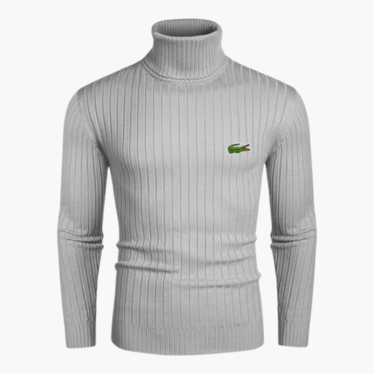 Tailored Slim-Fit Knit Turtleneck || Modern Comfort Collection