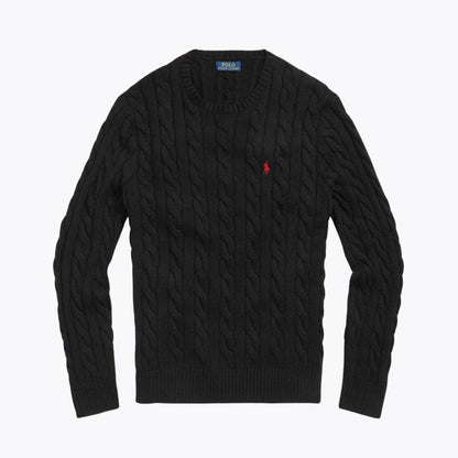 Luxurious Classic Knit Crewneck Sweater