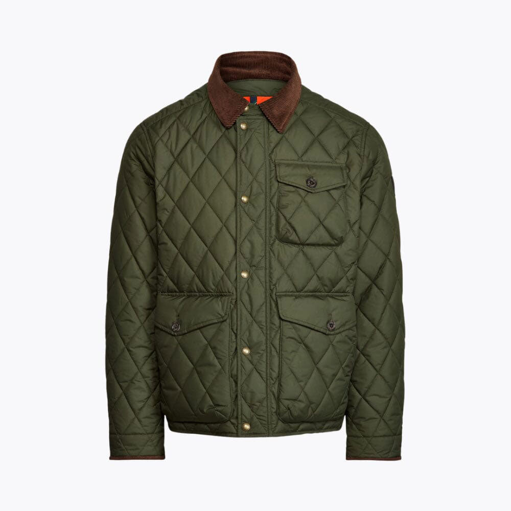 Luxe Quilted Water-Repellent Insulated Jacket