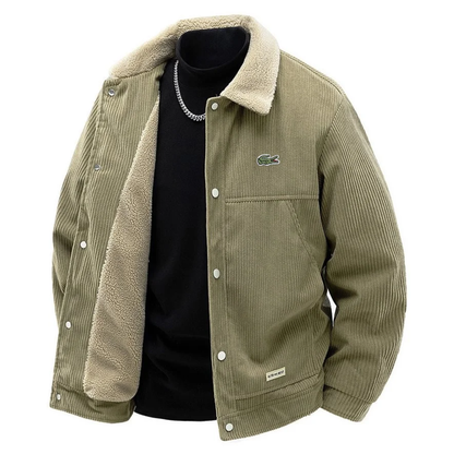 Premium Corduroy Sherpa-Lined Jacket