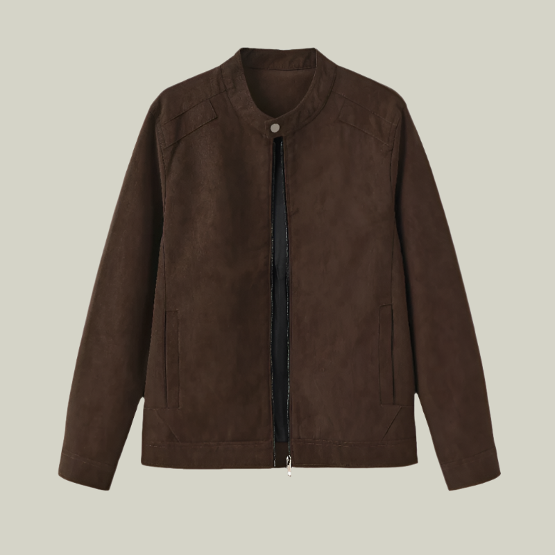Refined Suede Leather Jacket
