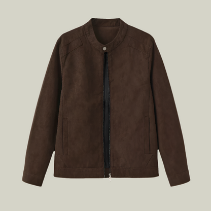 Refined Suede Leather Jacket