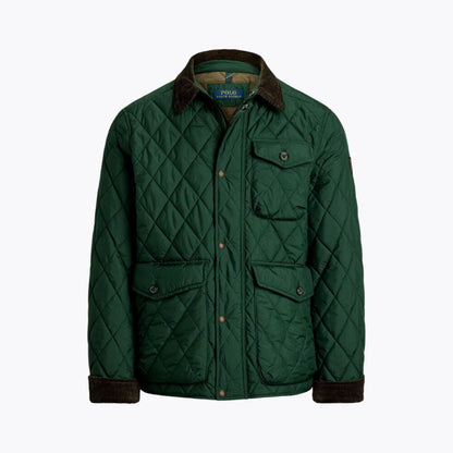 Luxe Quilted Water-Repellent Insulated Jacket