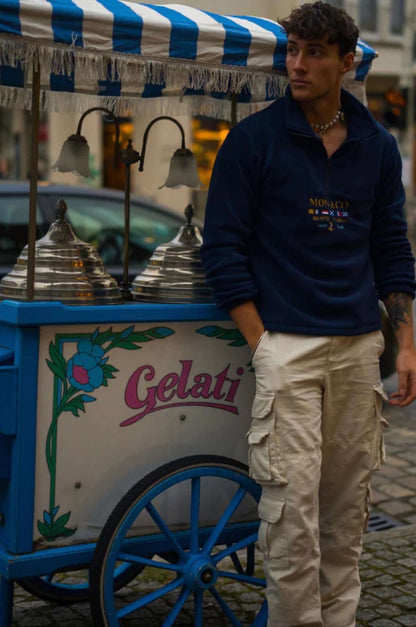 Monte Carlo Vintage Quarter Zip
