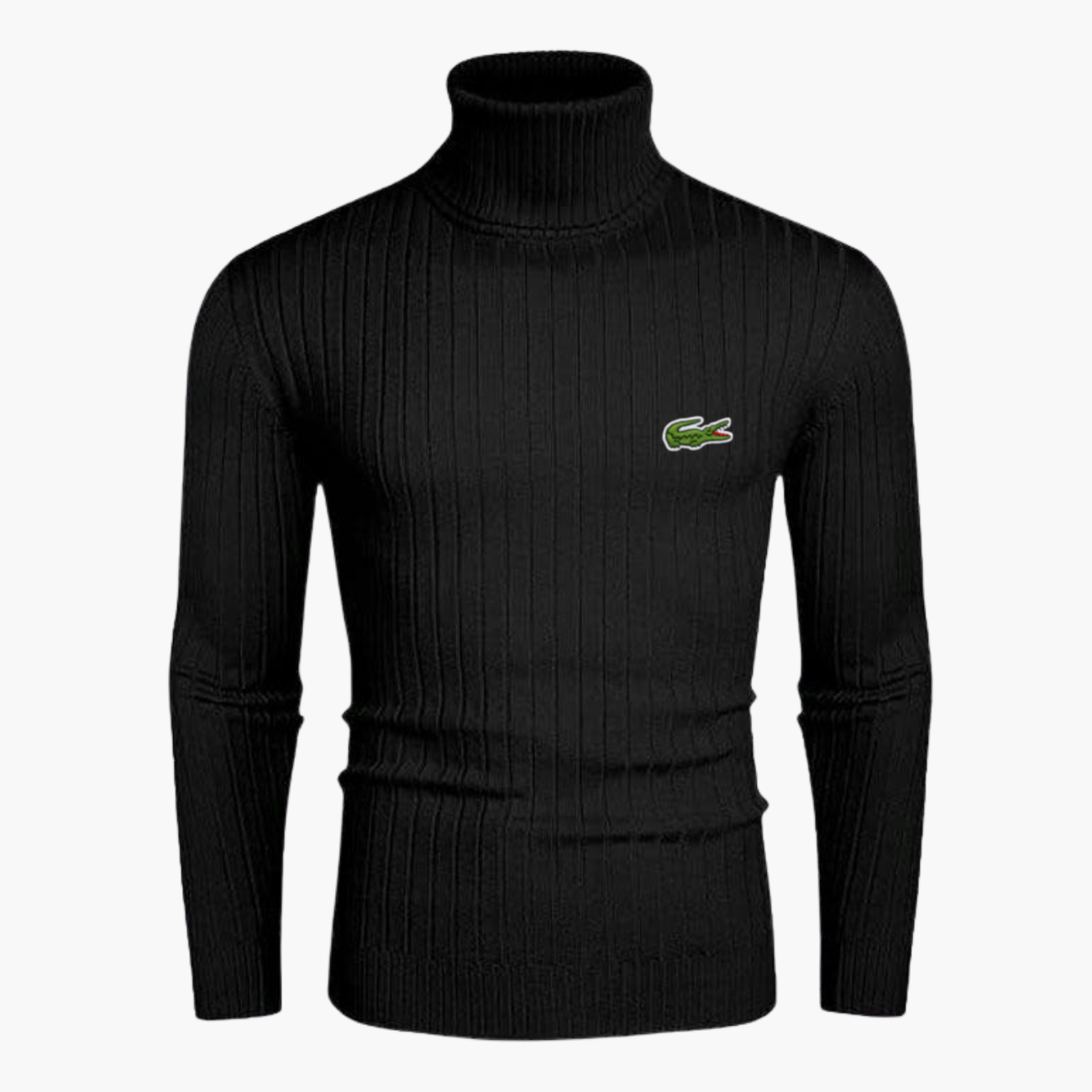 Tailored Slim-Fit Knit Turtleneck || Modern Comfort Collection