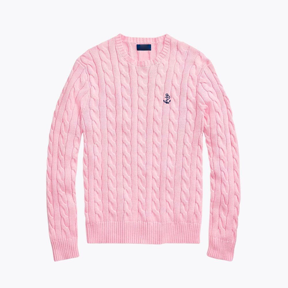 Cable-Knit Cotton Jumper