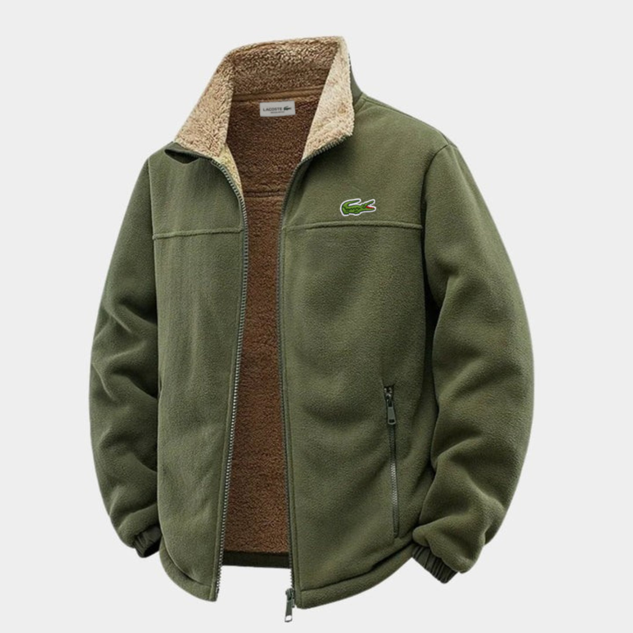Warm Sherpa Fleece Jacket — Luxe Edition