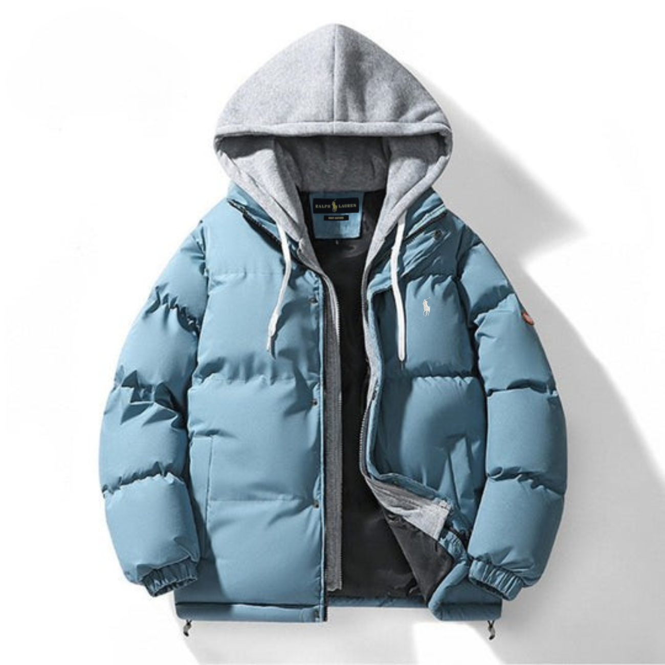Refined Winter Hooded Puffer Jacket - Sale